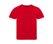 T-shirt technique enfant 100% polyester respirant 135 g/m² couleur rouge