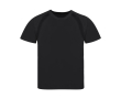 T-shirt technique enfant 100% polyester respirant 135 g/m² couleur noir