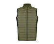 Gilet softshell et polyester avec détails noirs sur le côté couleur bleu roi