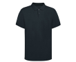 Polo unisexe 100% coton Ring Spun avec 2 boutons 220 g/m² couleur bleu ultramarine