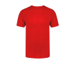 T-shirt unisexe 100 % coton peigné Ring Spun 160 g/m² couleur rouge