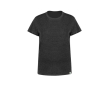 T-shirt femme en coton recyclé et RPET 150 g/m² couleur noir