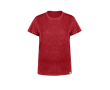 T-shirt femme en coton recyclé et RPET 150 g/m² couleur rouge
