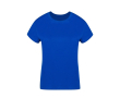 T-shirt femme 100% coton peigné Ring Spun 160 g/m² couleur bleu