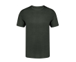 T-shirt unisexe 100 % coton peigné Ring Spun 160 g/m² couleur gris foncé