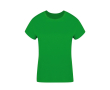 T-shirt femme 100% coton peigné Ring Spun 160 g/m² couleur vert