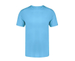 T-shirt unisexe 100 % coton peigné Ring Spun 160 g/m² couleur bleu ciel