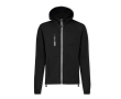 Veste softshell col montant doublure micropolaire 300 g/m² couleur noir