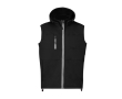Veste softshell sans manches doublure micropolaire 300 g/m² couleur noir