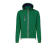 Veste softshell col montant doublure micropolaire 300 g/m² couleur vert