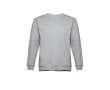Sweat-shirt en coton et polyester 300 g/m2 couleur gris chiné