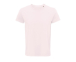 T-shirt éco pour cadeaux d'entreprise couleur rose pastel
