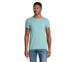T-shirt éco pour cadeaux d'entreprise couleur turquoise