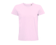 T-shirts durables avec logo à offrir couleur rose pastel