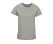 T-shirt éco femme en matières organiques couleur beige