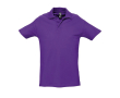 Polo avec logo pour la publicité couleur mauve