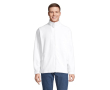Vestes polaires personnalisables avec logo couleur blanc