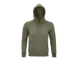 Sweat personnalisé à capuche éco 280 g/m2 couleur kaki