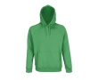 Sweat personnalisé à capuche éco 280 g/m2 couleur vert