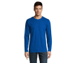 T-shirt à manches longues en 100% coton 190 g/m2 SOL'S Imperial couleur bleu roi