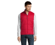 Doudoune matelassé en polyamide 210T avec deux poches SOL'S Warm couleur rouge