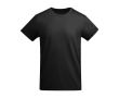 T-shirt en coton biologique en tricot pour enfants 175 g/m² Roly couleur noir