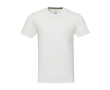 T-shirt unisexe en coton et polyester recyclé 160 g/m² Elevate NXT couleur blanc