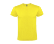 T-shirt unisexe 100% coton à manches courtes 150 g/m² Roly Atomic couleur jaune