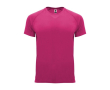 T-shirt technique 100% polyester pour homme 135 g/m² Roly couleur fuchsia