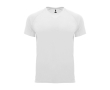 T-shirt technique 100% polyester pour enfants 135 g/m² Roly couleur blanc