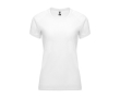 T-shirt technique 100% polyester pour femme 135 g/m² Roly couleur blanc