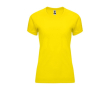 T-shirt technique 100% polyester pour femme 135 g/m² Roly couleur jaune