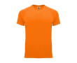 T-shirt technique 100% polyester pour enfants 135 g/m² Roly couleur orange fluorescent