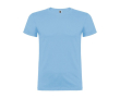 T-shirt 100% coton en tricot pour homme 155 g/m² Roly Beagle couleur bleu ciel