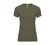 T-shirt technique 100% polyester pour femme 135 g/m² Roly couleur vert militaire