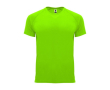 T-shirt technique 100% polyester pour enfants 135 g/m² Roly couleur vert fluorescent