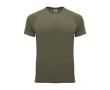 T-shirt technique 100% polyester pour homme 135 g/m² Roly couleur vert militaire