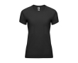 T-shirt technique 100% polyester pour femme 135 g/m² Roly couleur noir