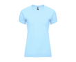 T-shirt technique 100% polyester pour femme 135 g/m² Roly couleur bleu ciel