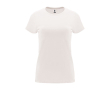 T-shirt 100% coton en tricot pour femme 170 g/m² Roly couleur blanc cassé
