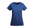 T-shirt en coton biologique en tricot pour femme 175 g/m² Roly couleur bleu roi