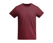 T-shirt en coton biologique en tricot pour homme 175 g/m² Roly couleur bordeaux
