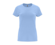 T-shirt 100% coton en tricot pour femme 170 g/m² Roly couleur bleu ciel