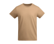 T-shirt en coton biologique en tricot pour homme 175 g/m² Roly couleur marron orangé
