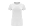 T-shirt 100% coton en tricot pour femme 170 g/m² Roly couleur blanc