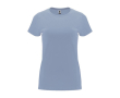 T-shirt 100% coton en tricot pour femme 170 g/m² Roly couleur bleu gris
