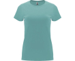 T-shirt 100% coton en tricot pour femme 170 g/m² Roly couleur bleu lagon