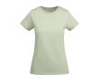 T-shirt en coton biologique en tricot pour femme 175 g/m² Roly couleur vert doux