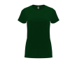 T-shirt 100% coton en tricot pour femme 170 g/m² Roly couleur vert bouteille