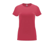 T-shirt 100% coton en tricot pour femme 170 g/m² Roly couleur rouge désaturé